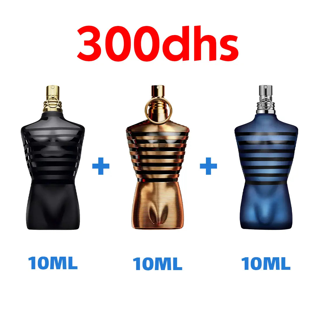 Pack Le Male Le Parfum + Le Male Elixir + Ultra Male
